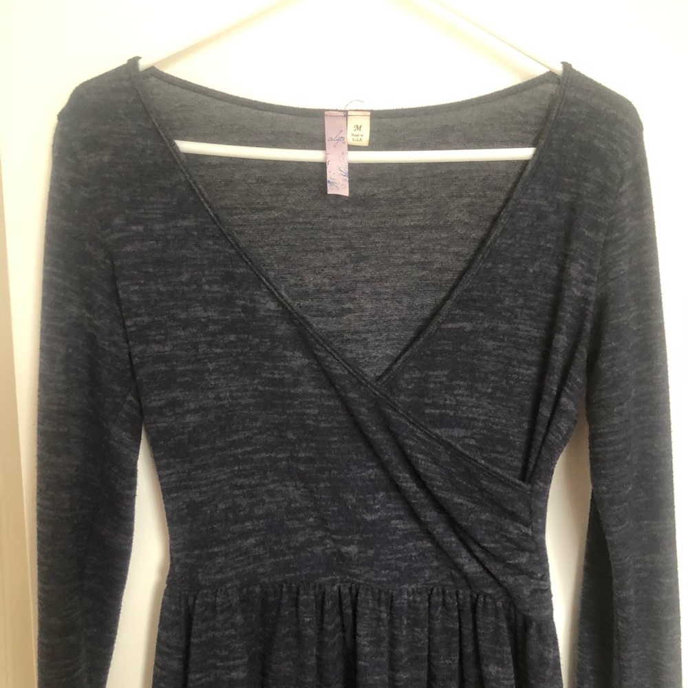 Boutique Blue Dress